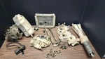 377606 376114 306159 Johnson QD20 1959 10HP Outboard Parts Lot. Fixed Price $105.00.