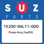 15200-94L11-000 Suzuki Pump Assy,fuel(h) 1520094L11000, New Genuine Oem Part. Fixed Price $635.62.
