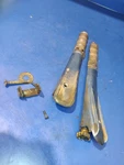 0376691 0377943 0303094 Handle 0303093 5.5HP Evinrude Johnson. Fixed Price $29.00.