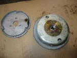 Yamaha 6HP 2 Stroke Outboard Flywheel (6G1-85550-71-00). Fixed Price $50.00.