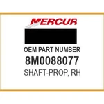 Mercury Shaft-prop, Rh 8M0088077 Oem New. Fixed Price $601.99.