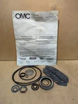 Partial Omc Evinrude Johnson Upper Unit Seal Kit 982949. Fixed Price $19.00.