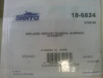 Sierra 18-6824 Mercury Outboard Starter 2.0L & 2.5L Racing Eng.. Fixed Price $149.95.