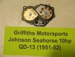 Johnson Sea-horse 10HP QD-13 1951-52 Outboard Motor Intake Reeds Valves. Fixed Price $32.00.