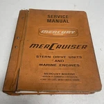 C-90-60673 Mercury Mercruiser Stern Drives & Marine Engines Service Manual. Fixed Price $59.99.