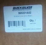 865331A02 Quicksilver Elbow Exhaust Standard Rise. Fixed Price $898.93.