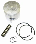Wsm Piston Kit For Yamaha 40 / 50 Hp 3 Cylinder 89-08 .020 Over 100-252-05K. Fixed Price $62.15.