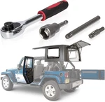 Hard Top And Door Removal Torx Set Tool Kit For 2007-2021 Jeep Wrangler Jk Jl. Fixed Price $20.23.