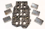 433241 433249 Johnson Evinrude 1994-2001 Intake & Fuel Manifold Set 150 175 Hp. Fixed Price $325.00.