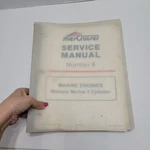 Mercury Mercruiser #8 Marine Engines Cylinder Serv Manual 90-44553. Fixed Price $15.00.