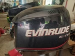 Evinrude Etec Cowlings. Fixed Price $550.00.