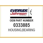 Evinrude Housing,bearing 0333885 Oem New. Fixed Price $253.80.