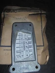 New Johnson Evinrude Omc Cover And Decal Power Pak 3 - Part 581976. Fixed Price $13.00.