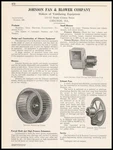 1922 Johnson & Blower Chicago Illinois High Pressure Exhaust Fans Print Ad. Fixed Price $23.73.