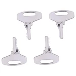 (4) Ignition Keys 66711-55140 For Kubota Tractor Series B5100D B6200D B7200D. Fixed Price $8.38.