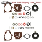 2 Carburetor Rebuild Kit W Float For Johnson Evinrude 50 55 60 Hp. Fixed Price $16.57.