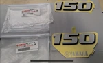 Yamaha 150HP Outboard Motor Emblems 63P-42678-41-00. Fixed Price $30.00.
