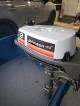 1974 Johnson Sea-horse 2HP Outboard Motor Model Runs Gre. Fixed Price $425.00.