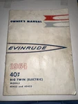 1964 Evinrude Johnson 40 Hp Big Twin Outboard Owners Operators Manual Omc Oem. Fixed Price $15.00.