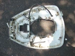 1999 Evinrude Johnson 334719 Lower Cowling Engine Cover Gar. Fixed Price $125.00.