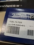 New Oem Brp Evinrude/johnson 0438645 Fuel Filter. Fixed Price $30.00.