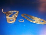 F436541 Lock Zz F385433 FS602532 Bracket 135HP Mercury Force (2 A16). Fixed Price $8.41.