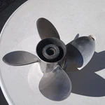 Evinrude Johnson Brp Blade Stainless Propeller 13 1/4 X 25 Shooter. Fixed Price $165.00.