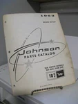 1963 Johnson Outboard 10HP Qdl 24M 24B Parts Catalog NO.379269 -fair Smudging. Fixed Price $18.28.