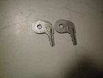 Evinrude/johnson/omc Quantity Two Of #501786 #21 Ignition Keys, Free Freight. Fixed Price $12.95.