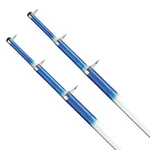 Tigress 15 Telescoping Fiberglass Outrigger Poles 1-1/8" O.d. White/blue. Fixed Price $131.19.