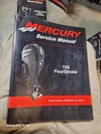 Mercury Factory Service Manual 150 Four Stroke 90-8M0060785. Fixed Price $62.00.