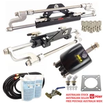 Hydraulic Twin Outboard Engine Steering Kit Suit Yamaha Boat Motors 150HP-300HP. Fixed Price $1399.00.