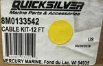 New Quicksilver Mercury Cable KIT-12 8M0133542 12' Positive & Negative. Fixed Price $75.00.