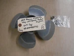 48-812948A10 Mercury 2012 F9.9ELPB 9.9HP Outboard 10X7 4BLADE 14SPLINE Prop. Fixed Price $74.95.