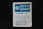 Chrysler Outboard 7 Hp Parts Catalog 1969 Marine Engine Manual OB1154. Fixed Price $24.99.