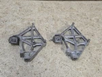 Vintage 1953 Evinrude 25012 25HP Bigtwin Outboard Boat Motor Cowling Brackets. Fixed Price $10.00.