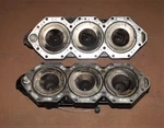 Evinrude 150 Hp Ficht Stroke Cylinder Head Assembly Pn 5001267 Fits 1999. Fixed Price $71.20.