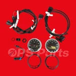 Mercury Smartcraft Black Tach/speed Kit + Bezel Pt# 8M0185894 & 8M0214969. Fixed Price $744.15.
