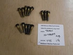 10-73657 Mercury 1996 40HP 40ELPTO Screws (13) 1-1/2 T72. Fixed Price $13.99.
