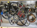 Mercury 25HP Starter Stator Harness Coils Battery Leads Misc 4 Stroke Efi. Fixed Price $325.00.