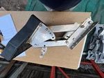 Stainless Steel Garelick Outboard Motor Bracket (#3030). Fixed Price $75.00.