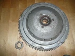 Evinrude Johnson 1974 135 Hp Flywheel 0581547 & Nut 0329267. Fixed Price $50.00.