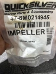 Quicksilver 47-8M0214945 Water Pump Impeller New Oem Replacement Part. Fixed Price $15.00.