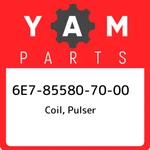 6E7-85580-70-00 Yamaha Coil, Pulser 6E7855807000, New Genuine Oem Part. Fixed Price $122.32.