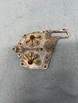 Johnson / Evinrude Gale 5HP Reed Plate Assembly. Fixed Price $19.99.