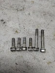 0319358 Screw 552968 70HP Johnson Evinrude 1986 For Tilt Trim Mount K7. Fixed Price $15.00.