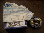 New Omc Oem Evinrude Johnson End Cap With Brush # 386678. Fixed Price $41.99.