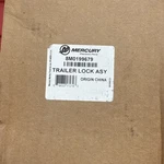 Mercury/quicksilver Trailering Lock 8M0199679 B355. Fixed Price $40.00.