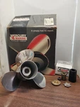 48-16319A45 Mercury Vengeance Stainless Steel Left Hand 13.75DIA X 21P. Prop. Fixed Price $450.00.