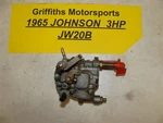 1965 Johnson Outboard 3HP Boat Motor Sea-horse JW20B Oem Carburetor. Fixed Price $165.00.
